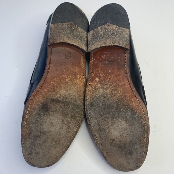 Frye Black Leather Penny Loafers Shoes ***PLS READ*** - Picture 10 of 14